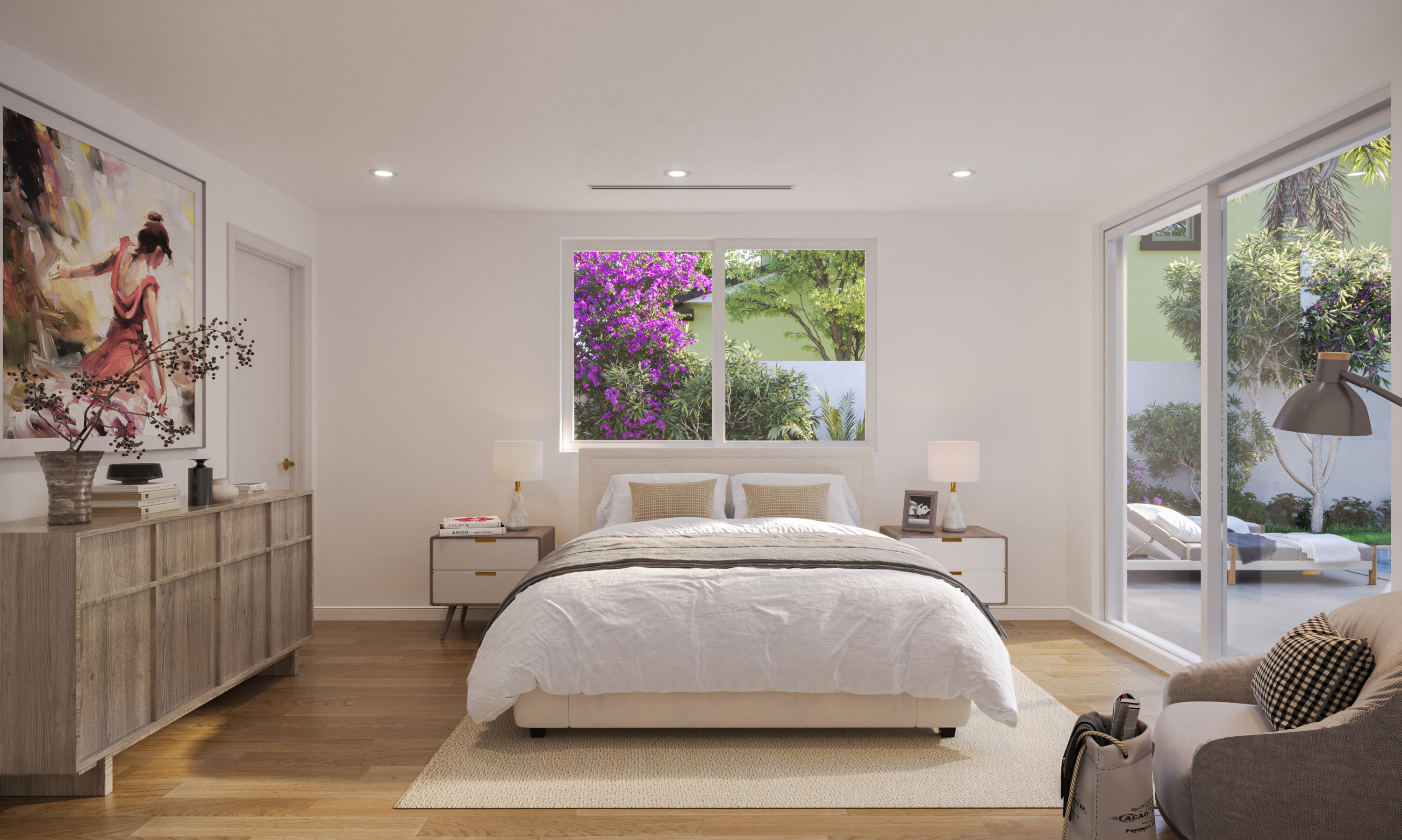 210 Gregory Road West Palm Beach, FL 33405 - Photo 7 of 15 Downstairs bed