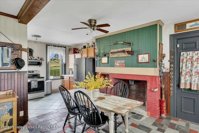 a view of a door of the house