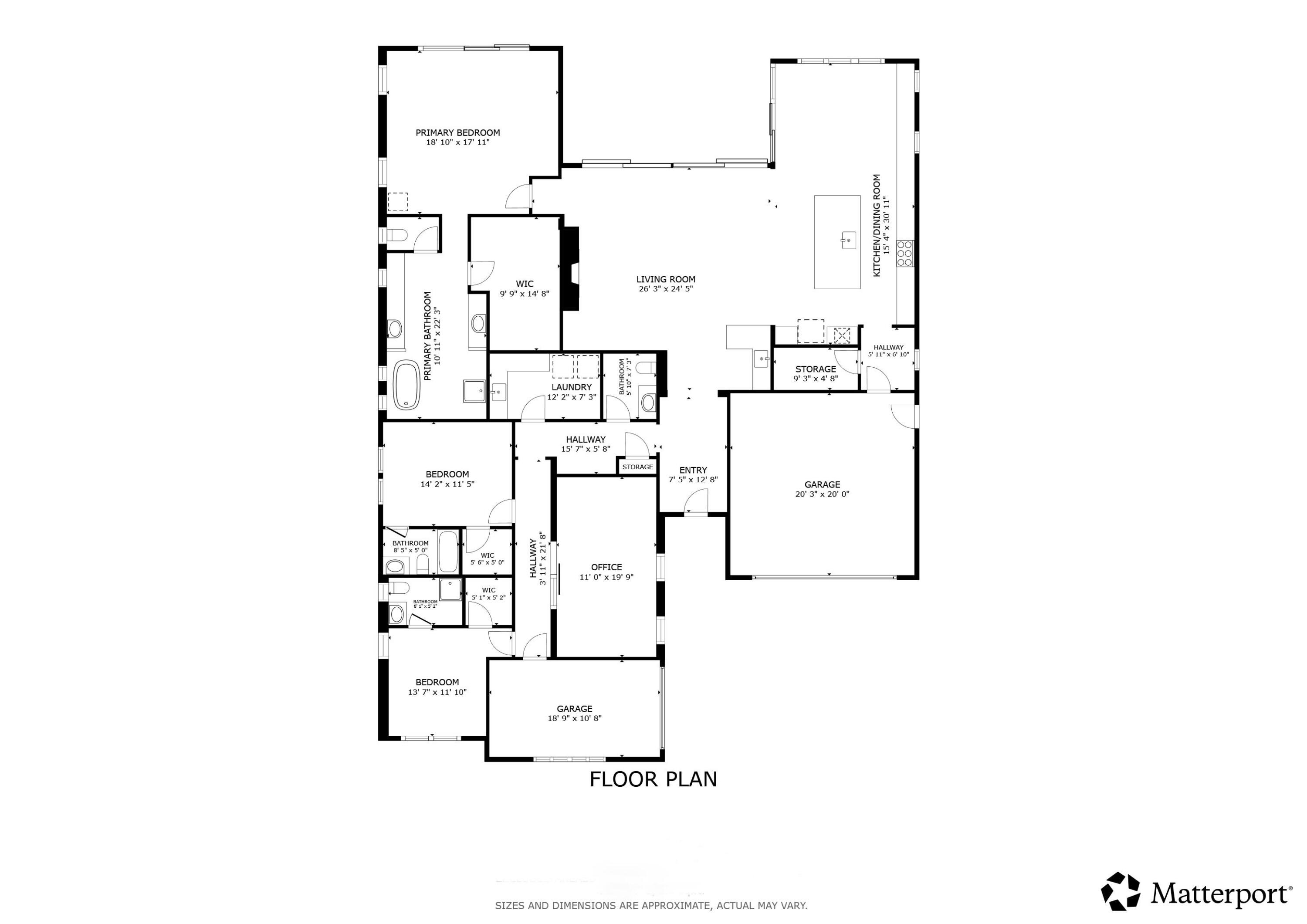 80404 Old Ranch Trail South La Quinta, CA 92253 - Photo 28 of 28 a picture of a bathroom with a shower