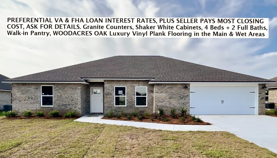 5298 Moore Loop Crestview, FL 32536 - Photo 1 of 1 Front View