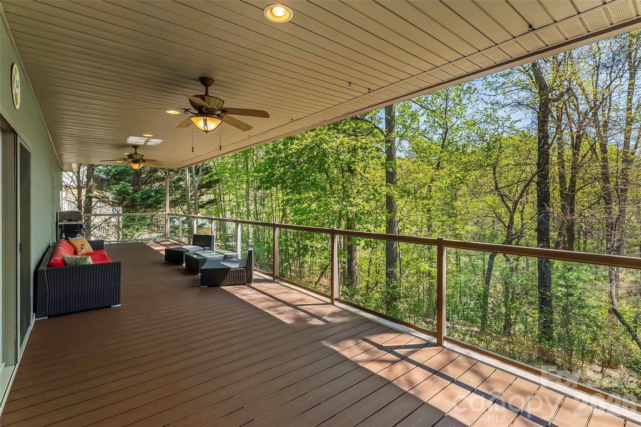 4639 Harbor View Terrace Morganton, NC 28655 - Photo 16 of 33 a view of a balcony with furniture
