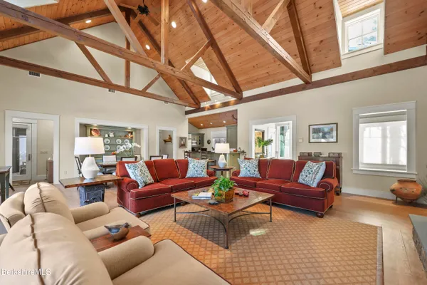 a dining room with furniture window wooden floor