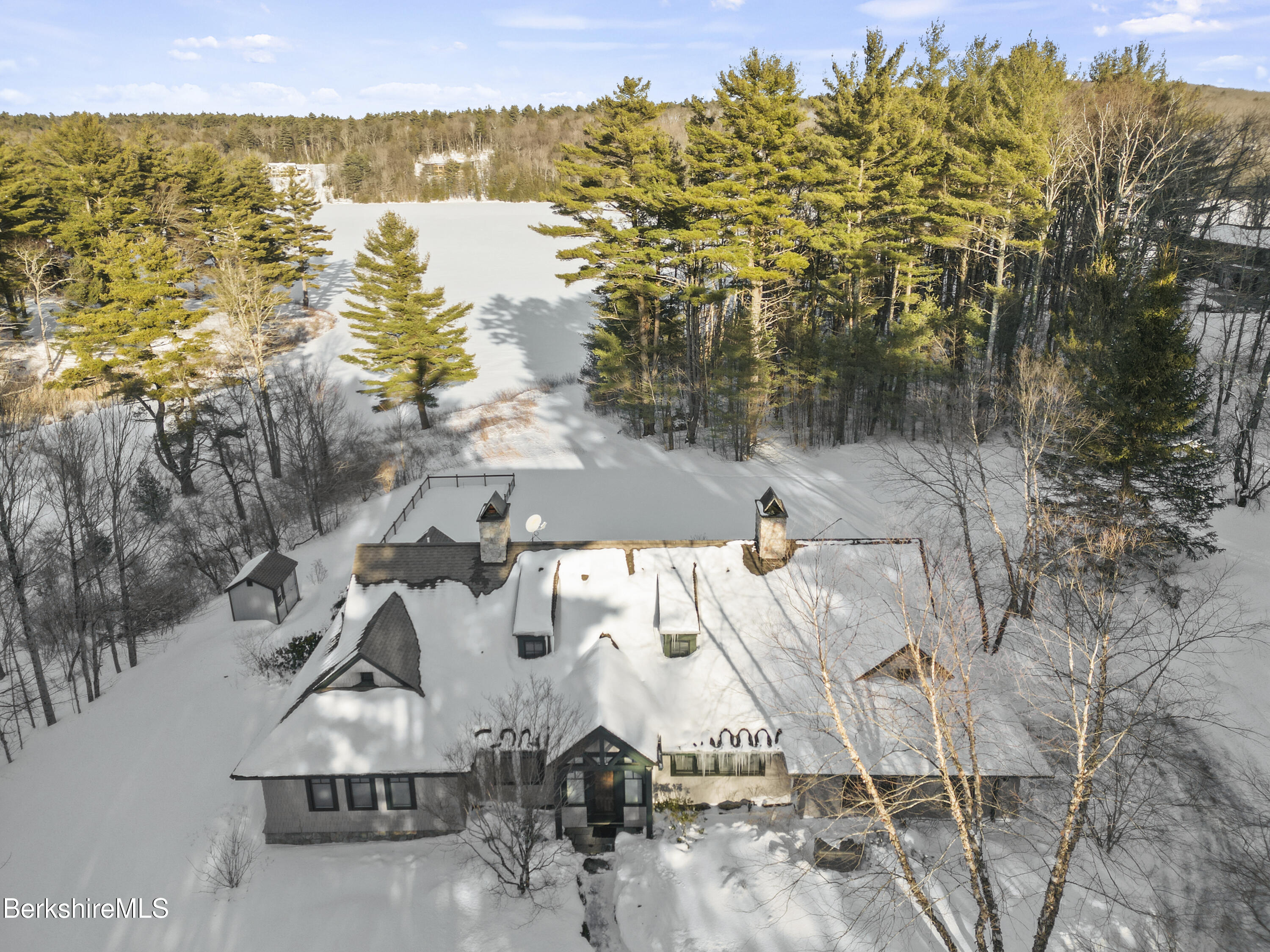 201 Stratford Road New Marlborough, MA 01259 - Photo 67 of 77 905 Aerial View