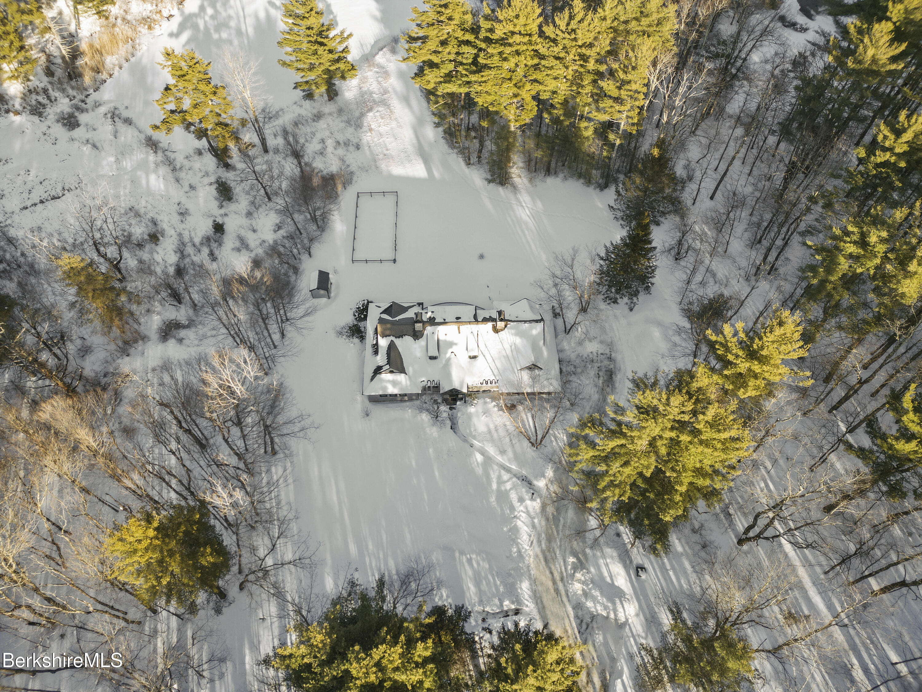 201 Stratford Road New Marlborough, MA 01259 - Photo 72 of 77 930 Aerial View