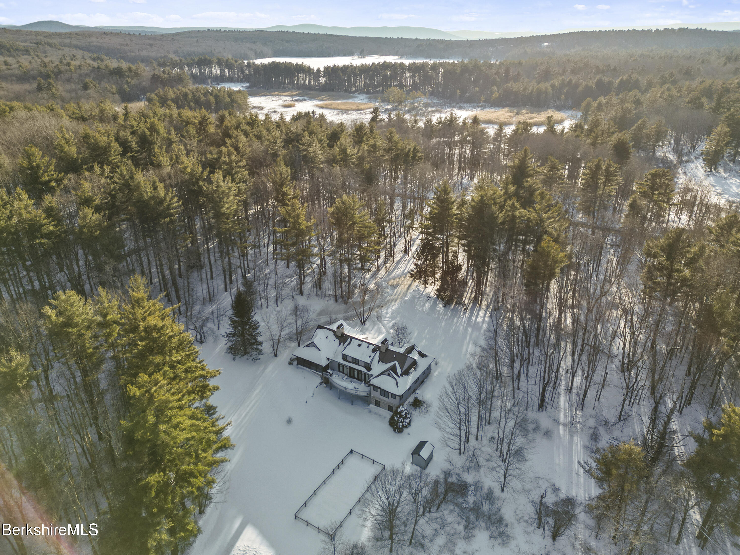201 Stratford Road New Marlborough, MA 01259 - Photo 75 of 77 945 Aerial View