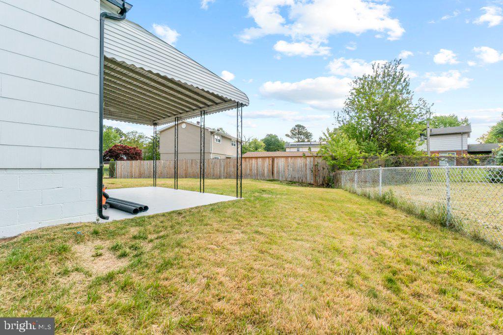 3500 Edwards Street Lanham, MD 20706 - Photo 38 of 40 a view of backyard with swimming pool and seating space