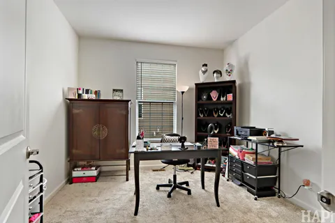 a room with musical instruments