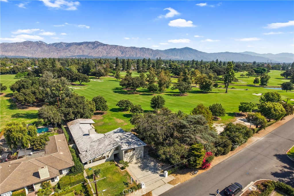 127 East Roses Road San Gabriel, CA 91775 - Photo 28 of 29 a view of a garden with mountains in the background