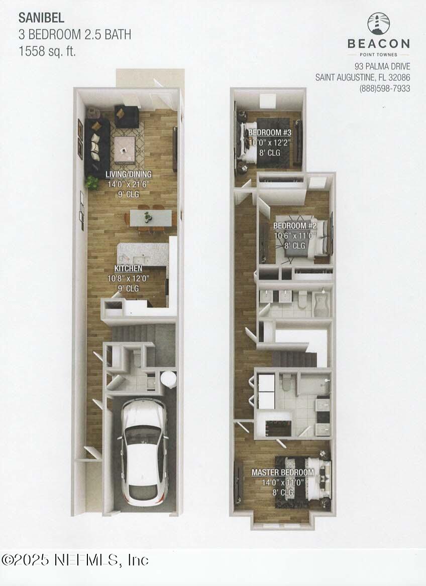 50 Zaragoza Drive St. Augustine, FL 32086 - Photo 17 of 17 a picture of a book and a bed