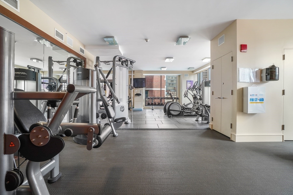 45 Province Street, Unit 1903 Boston, MA 02108 - Photo 24 of 31 a view of a room with gym equipment