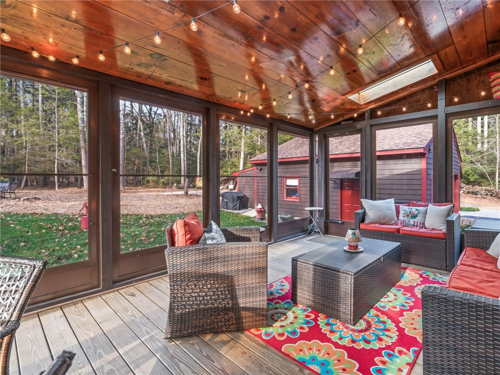 536 Douglas Hook Road Glocester, RI 02814 - Photo 17 of 42 Enclosed porch