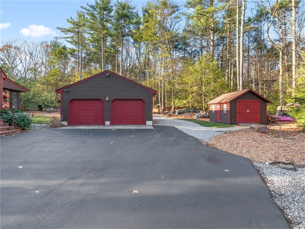 536 Douglas Hook Road Glocester, RI 02814 - Photo 40 of 42 Two-car garage