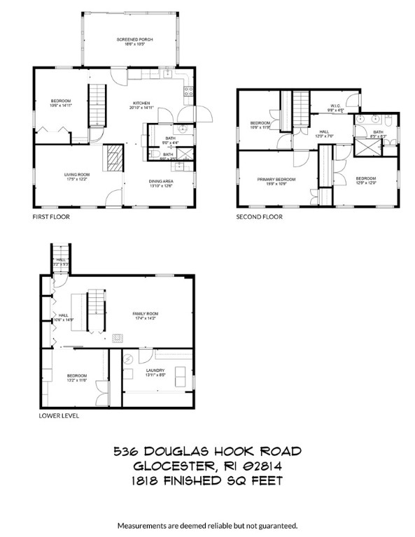 536 Douglas Hook Road Glocester, RI 02814 - Photo 42 of 42 Floor plans