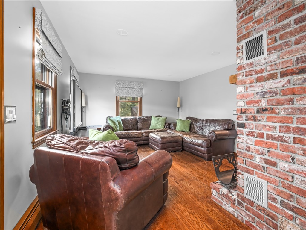 536 Douglas Hook Road Glocester, RI 02814 - Photo 6 of 42 Living room with hardwood floors