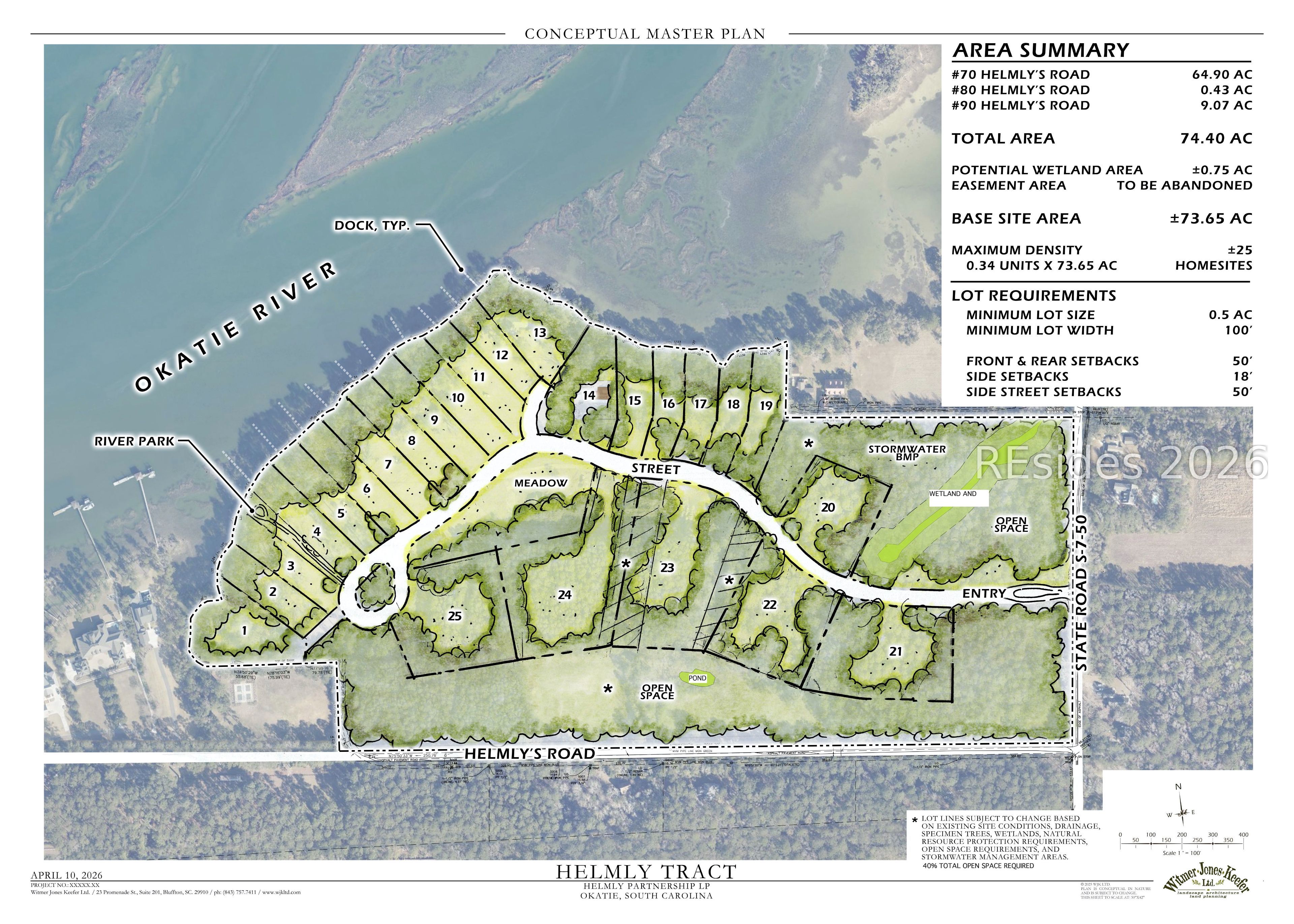 70 Helmlys Road Bluffton, SC 29909 - Photo 1 of 23 Conceptual Development Plan
