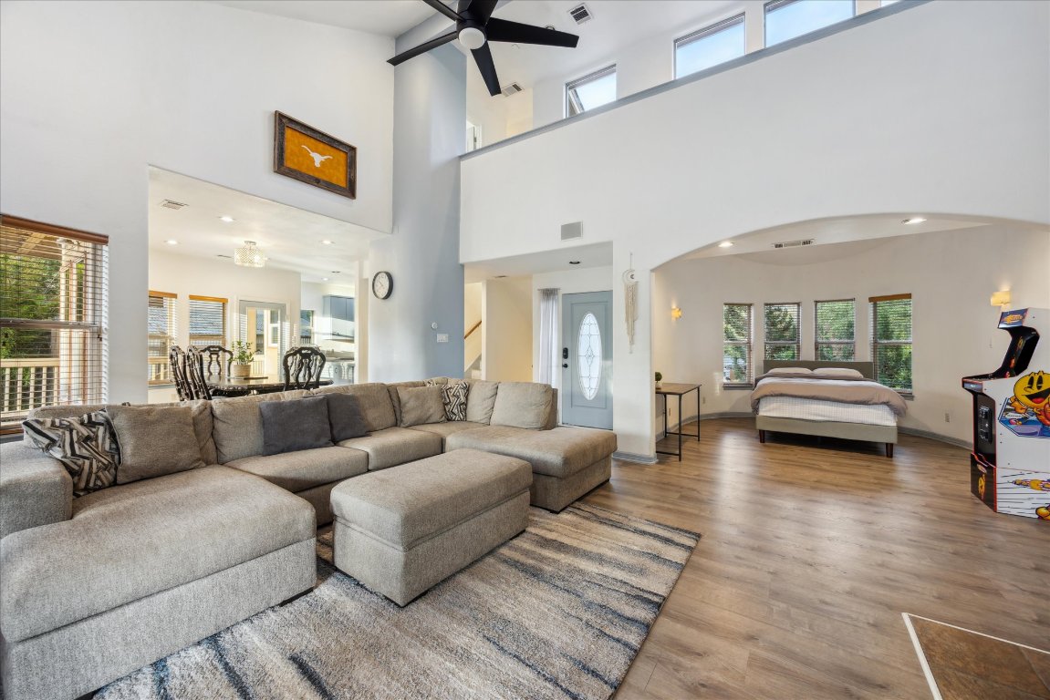 602 Jessie Street Austin, TX 78704 - Photo 6 of 32 a living room with furniture and a large window