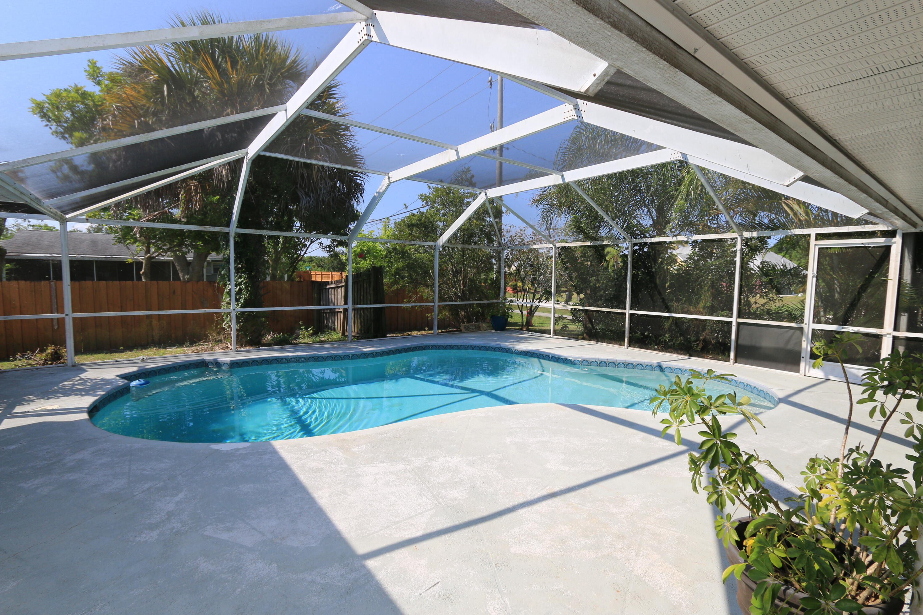 786 Southwest Bond Road Port St. Lucie, FL 34953 - Photo 12 of 33 a view of outdoor space and deck