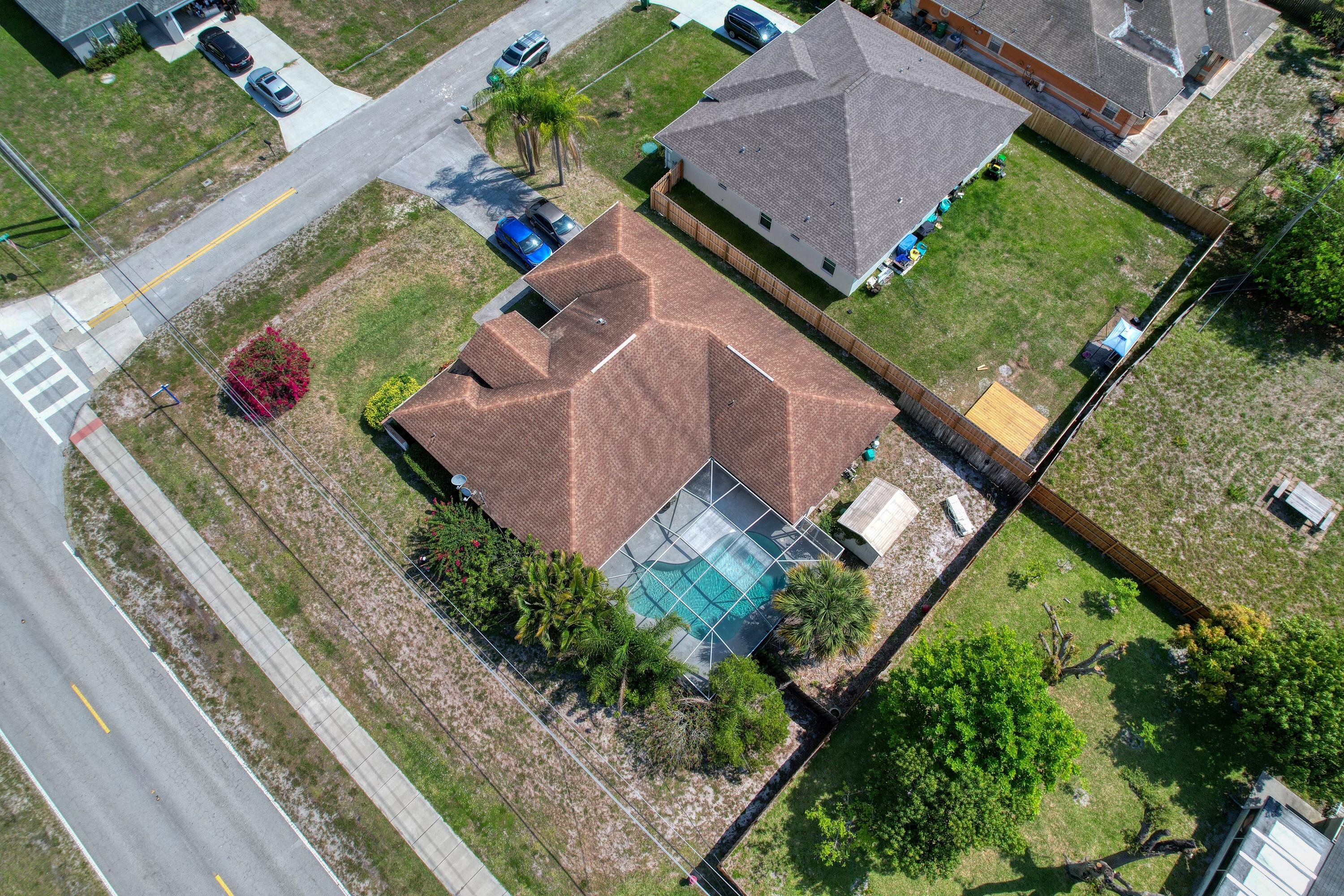 786 Southwest Bond Road Port St. Lucie, FL 34953 - Photo 2 of 33 an aerial view of a house