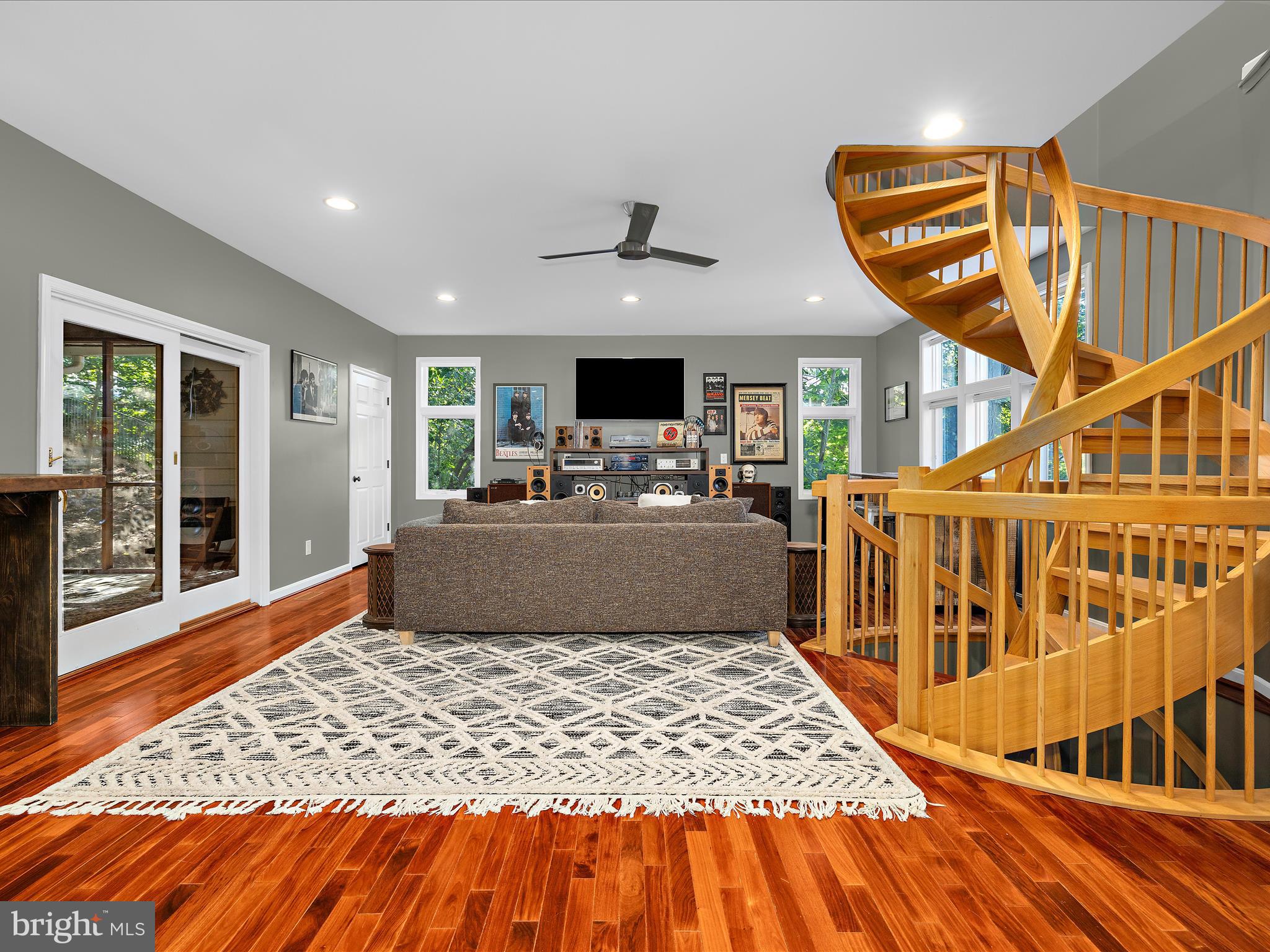 1 Ridout Road Severna Park, MD 21146 - Photo 19 of 116 Separate spiral staircase ascends 3 levels