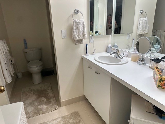 166 Place Lane, Unit 166 Woburn, MA 01801 - Photo 12 of 26 a bathroom with a sink and a toilet