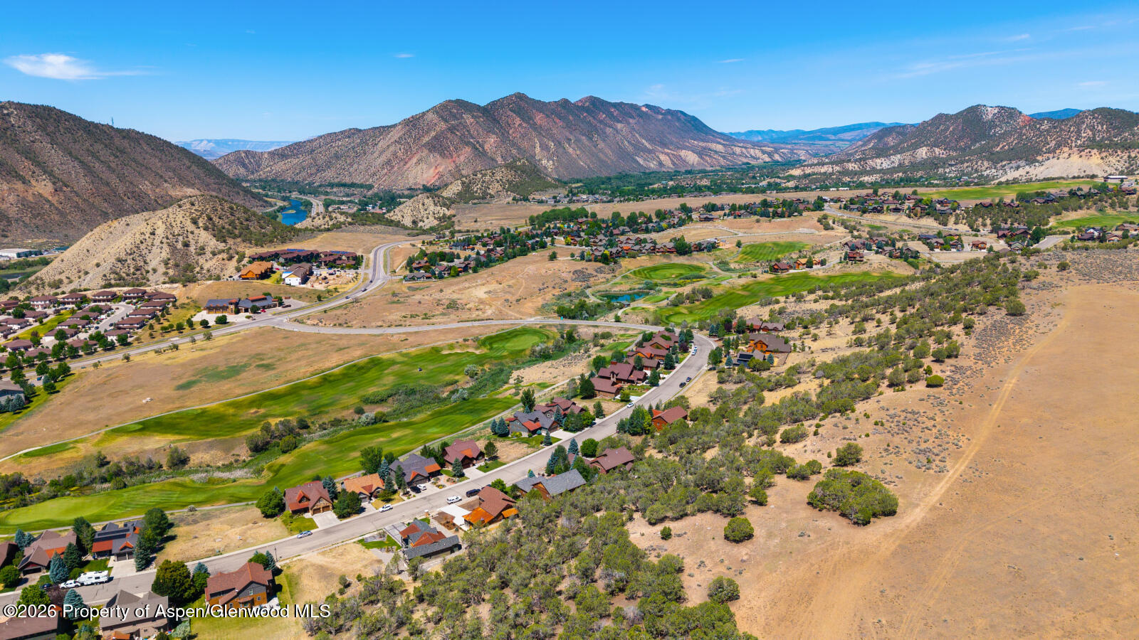 316 Faas Ranch Road New Castle, CO 81647 - Photo 48 of 50 a view of a city with mountains in the background