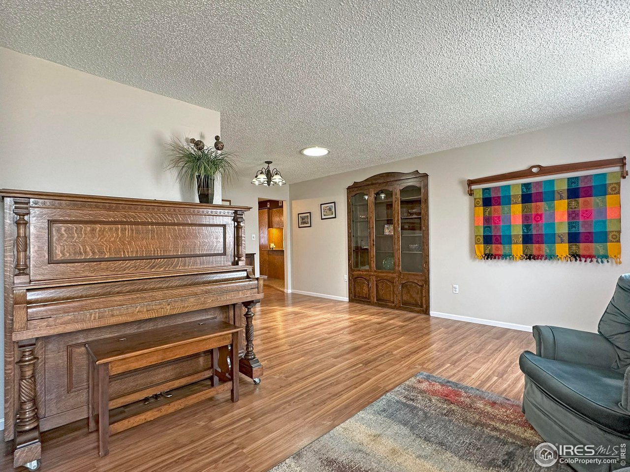 807 Locust Street Windsor, CO 80550 - Photo 3 of 40 a living room with furniture and wooden floor