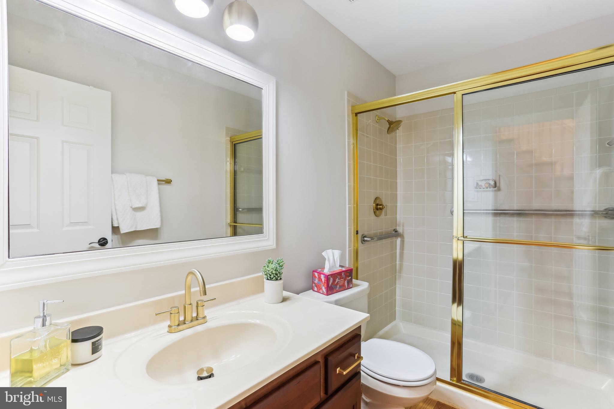 9409 Thornedike Drive Laytonsville, MD 20882 - Photo 13 of 86 a bathroom with a sink toilet and shower