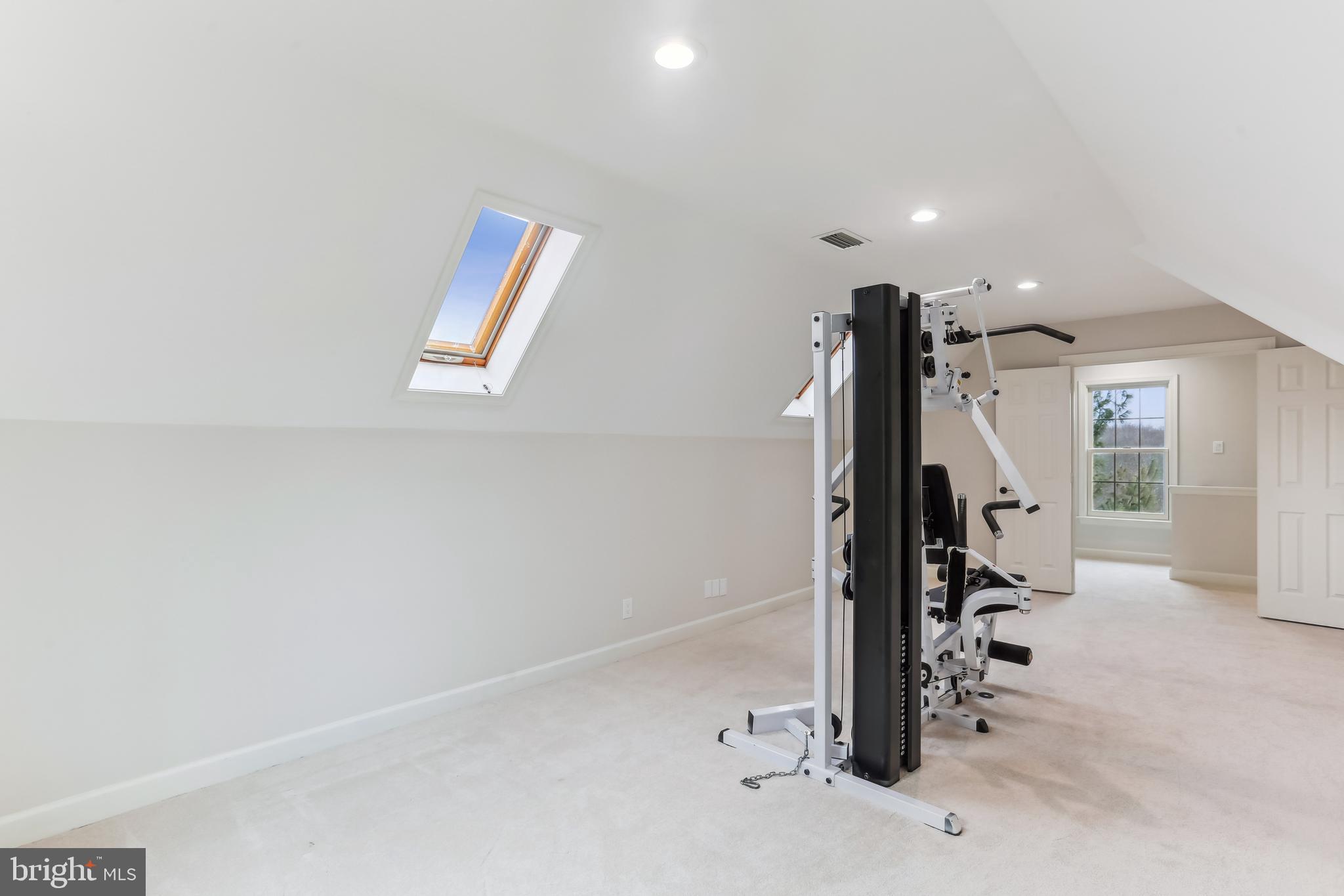 9409 Thornedike Drive Laytonsville, MD 20882 - Photo 63 of 86 a view of a room with gym equipment