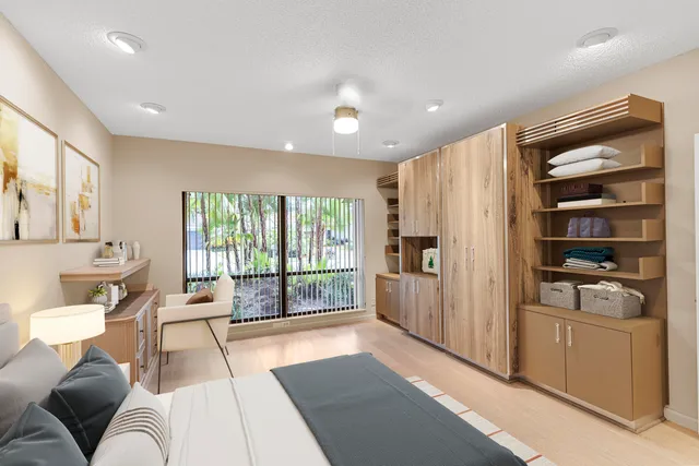 aerial view of a house