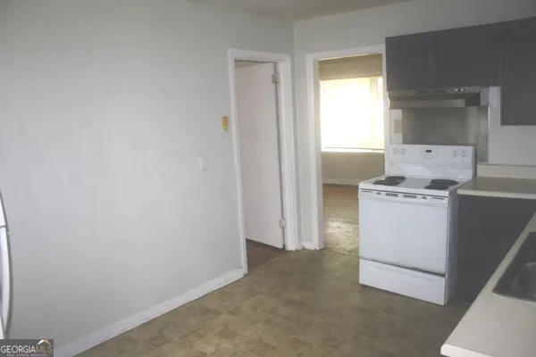 a room with storage and utility