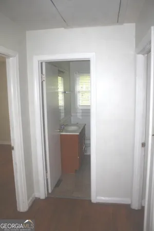 a view of closet