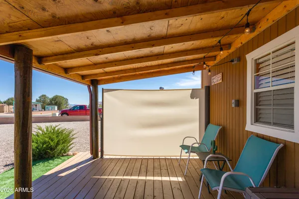 a outdoor space with chairs