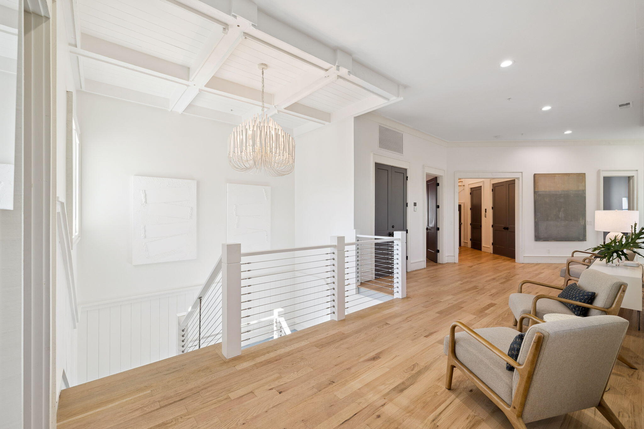 425 Beachfront Trail Santa Rosa Beach, FL 32459 - Photo 41 of 117 a living room with furniture and wooden floor