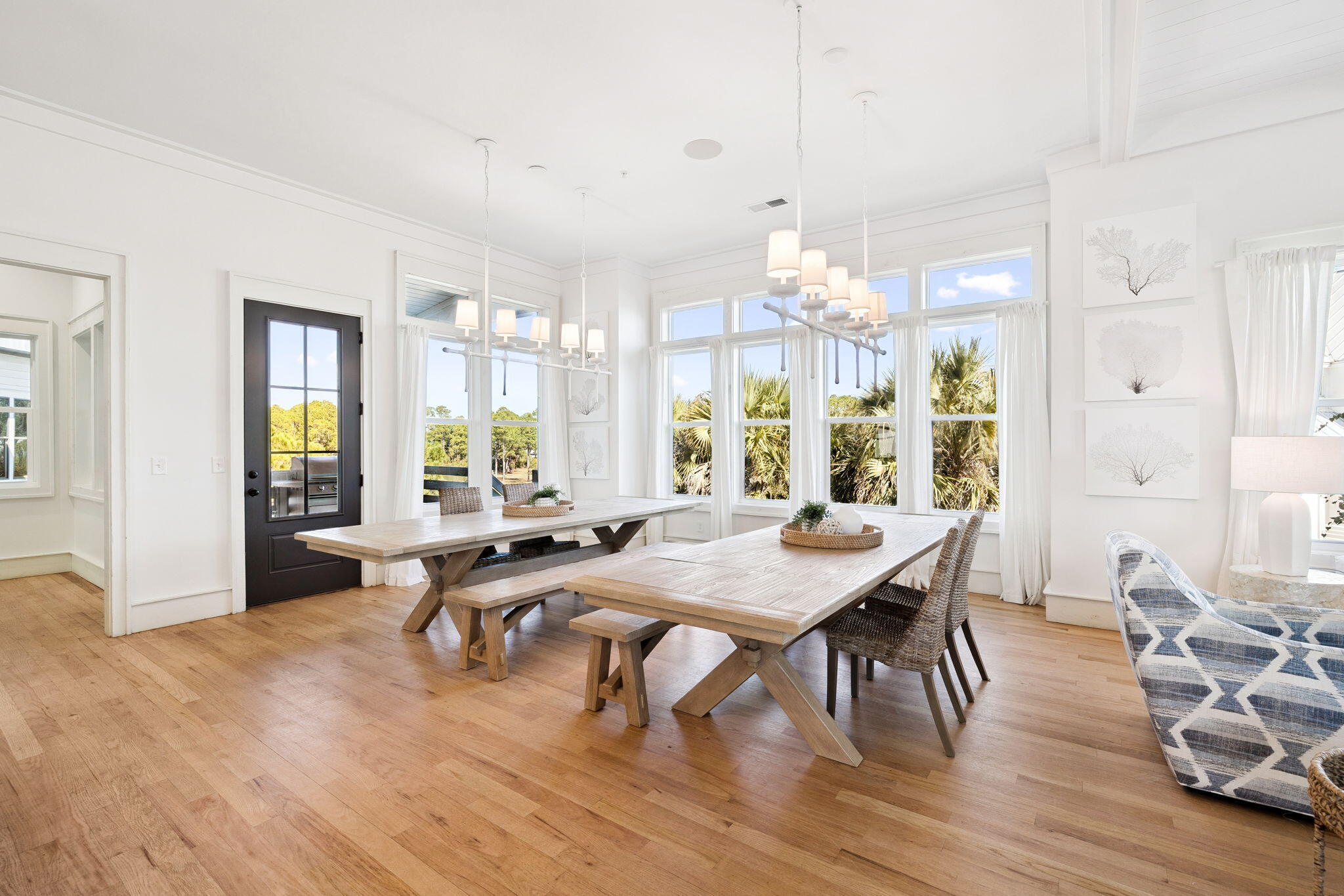425 Beachfront Trail Santa Rosa Beach, FL 32459 - Photo 51 of 117 a very nice looking dining room with a table and chairs