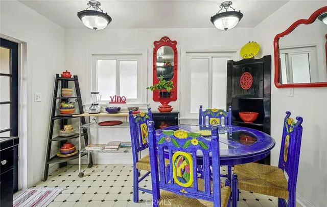 a living room filled with furniture and furniture