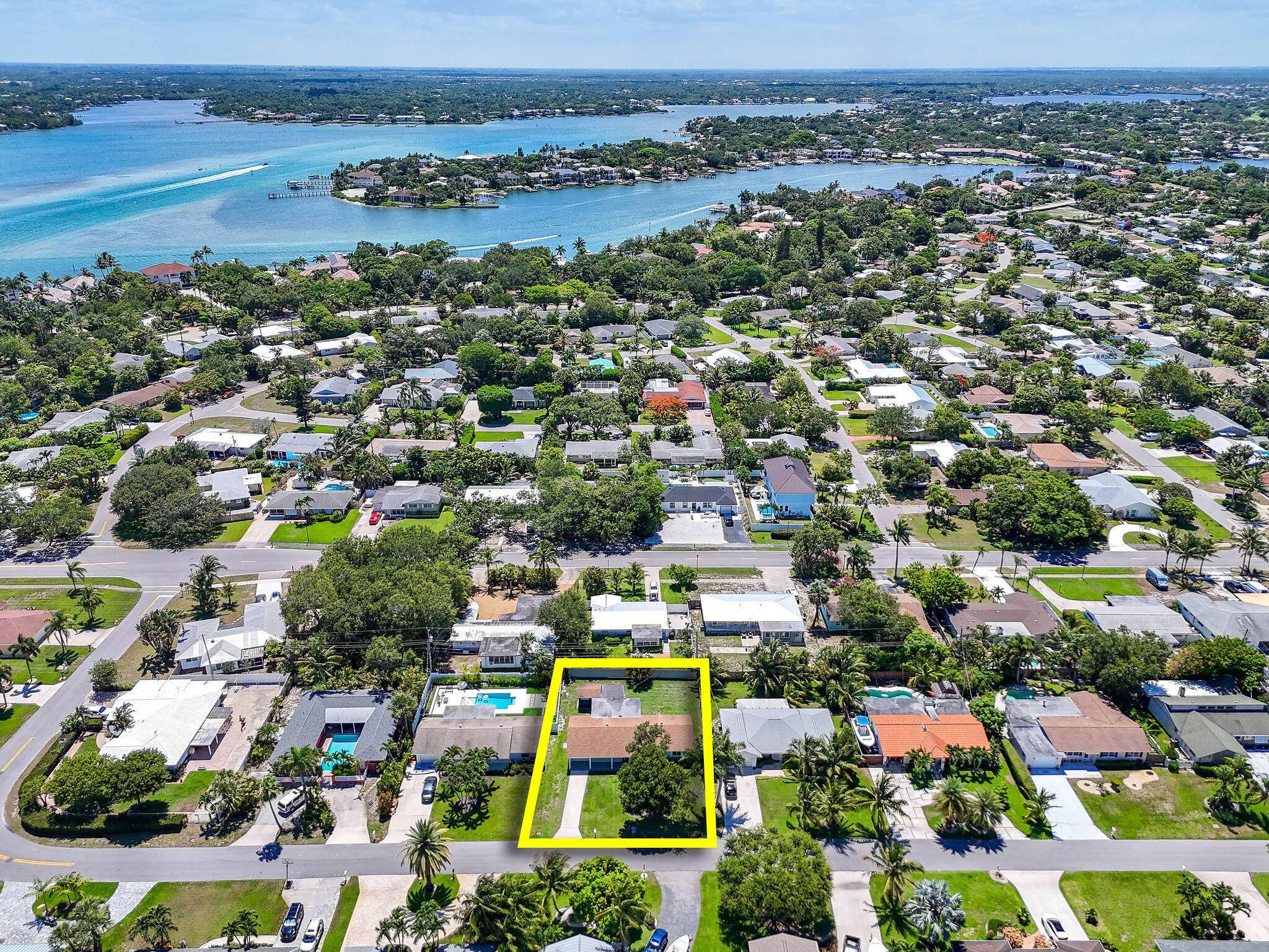 1522 Lance Road Jupiter, FL 33469 - Photo 46 of 50 an aerial view of multiple house