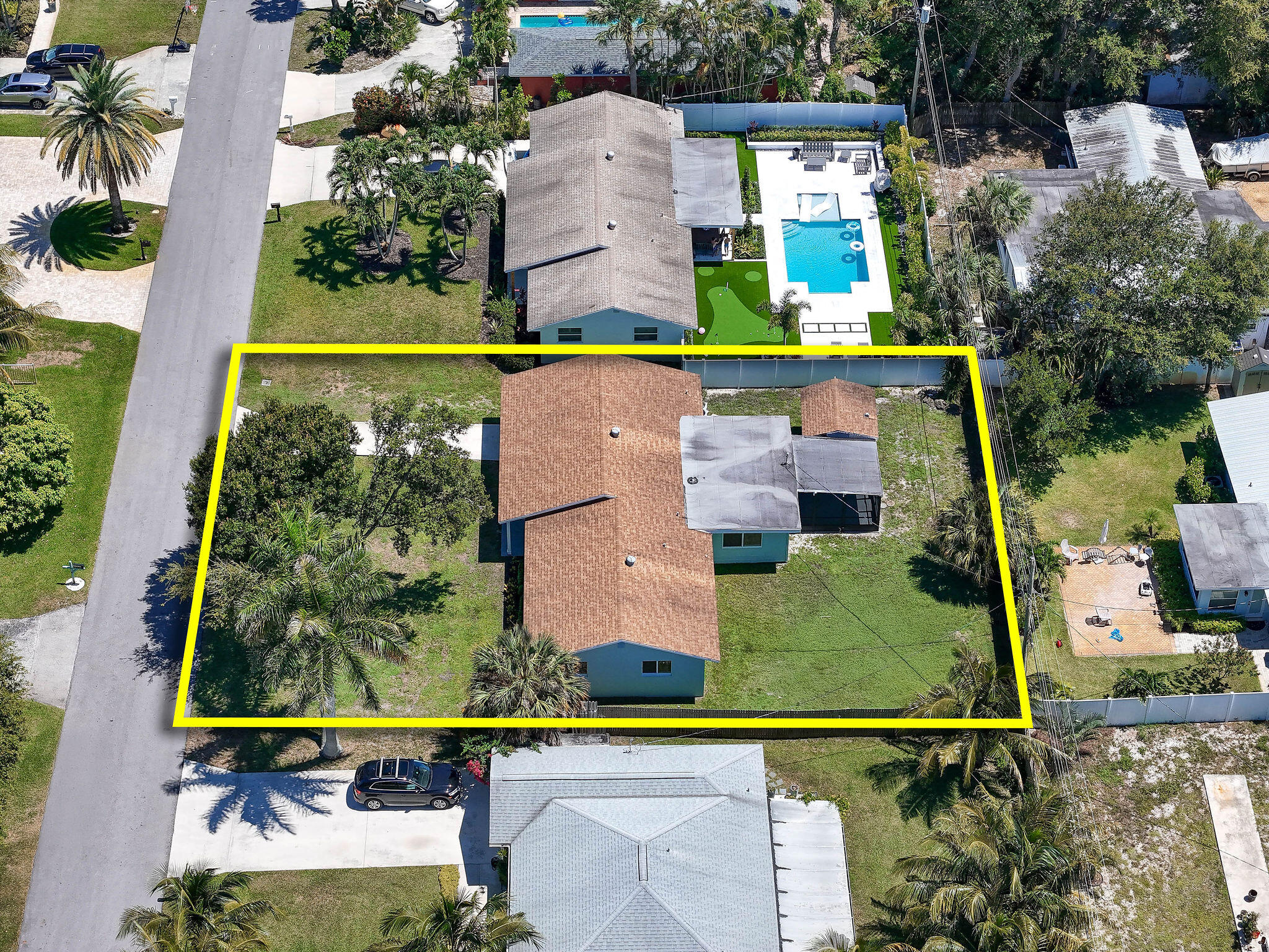 1522 Lance Road Jupiter, FL 33469 - Photo 50 of 50 an aerial view of a house