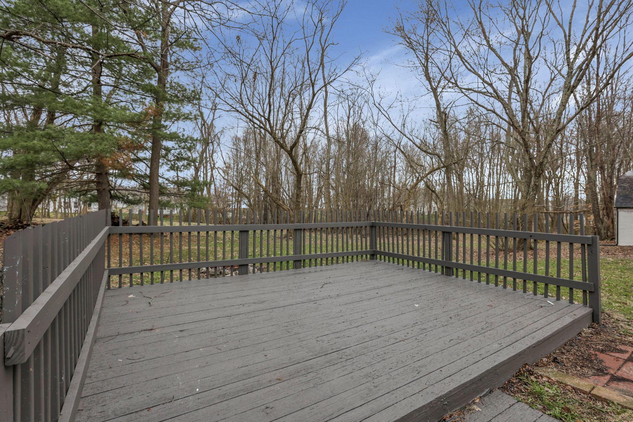 5289 Hazelton-Etna Road Southwest Pataskala, OH 43062 - Photo 39 of 67 Nice large deck - perfect for entertaining and enjoying the expansive yard!