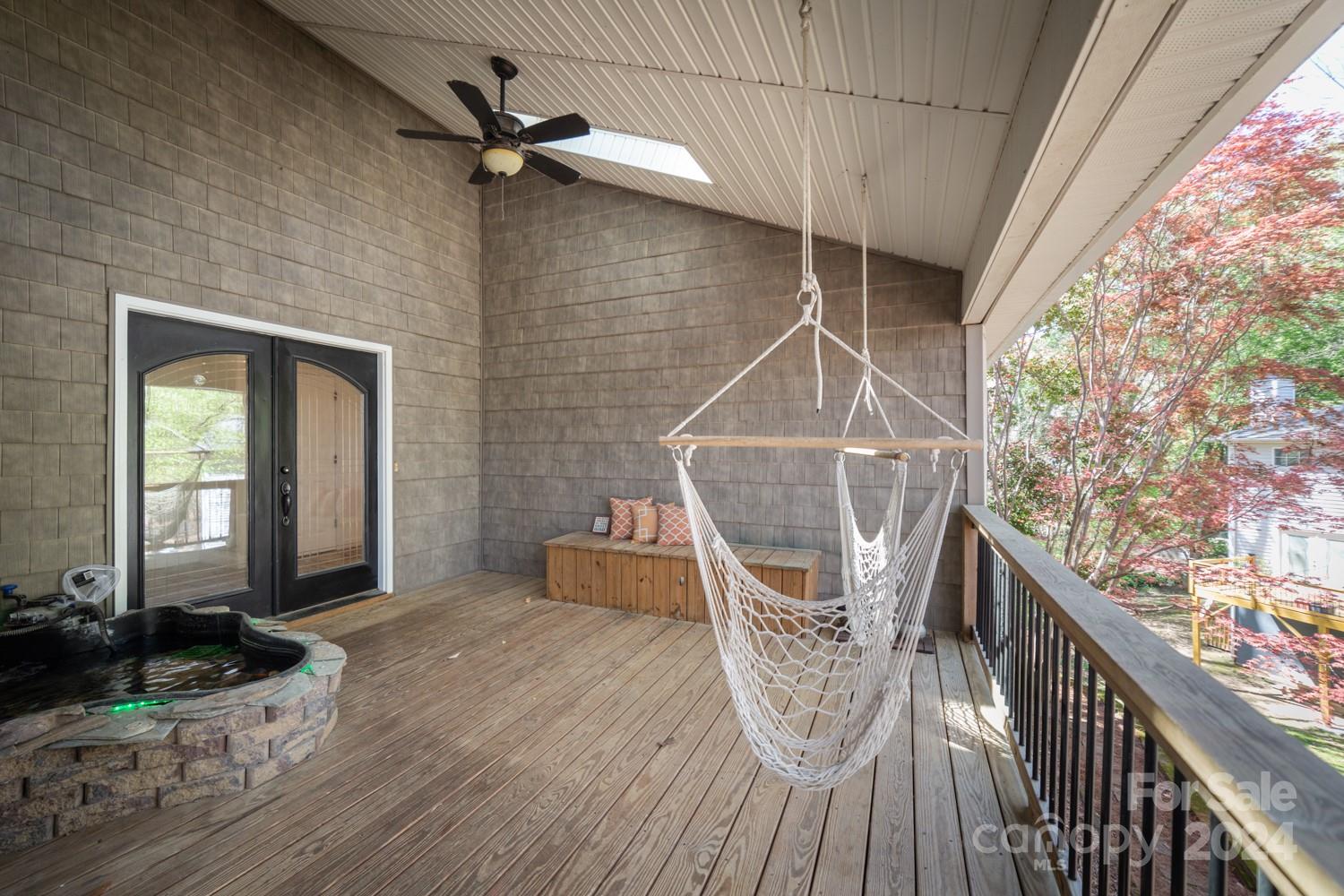 1177 Molokai Drive Tega Cay, SC 29708 - Photo 31 of 41 a view of a chair and table in the balcony