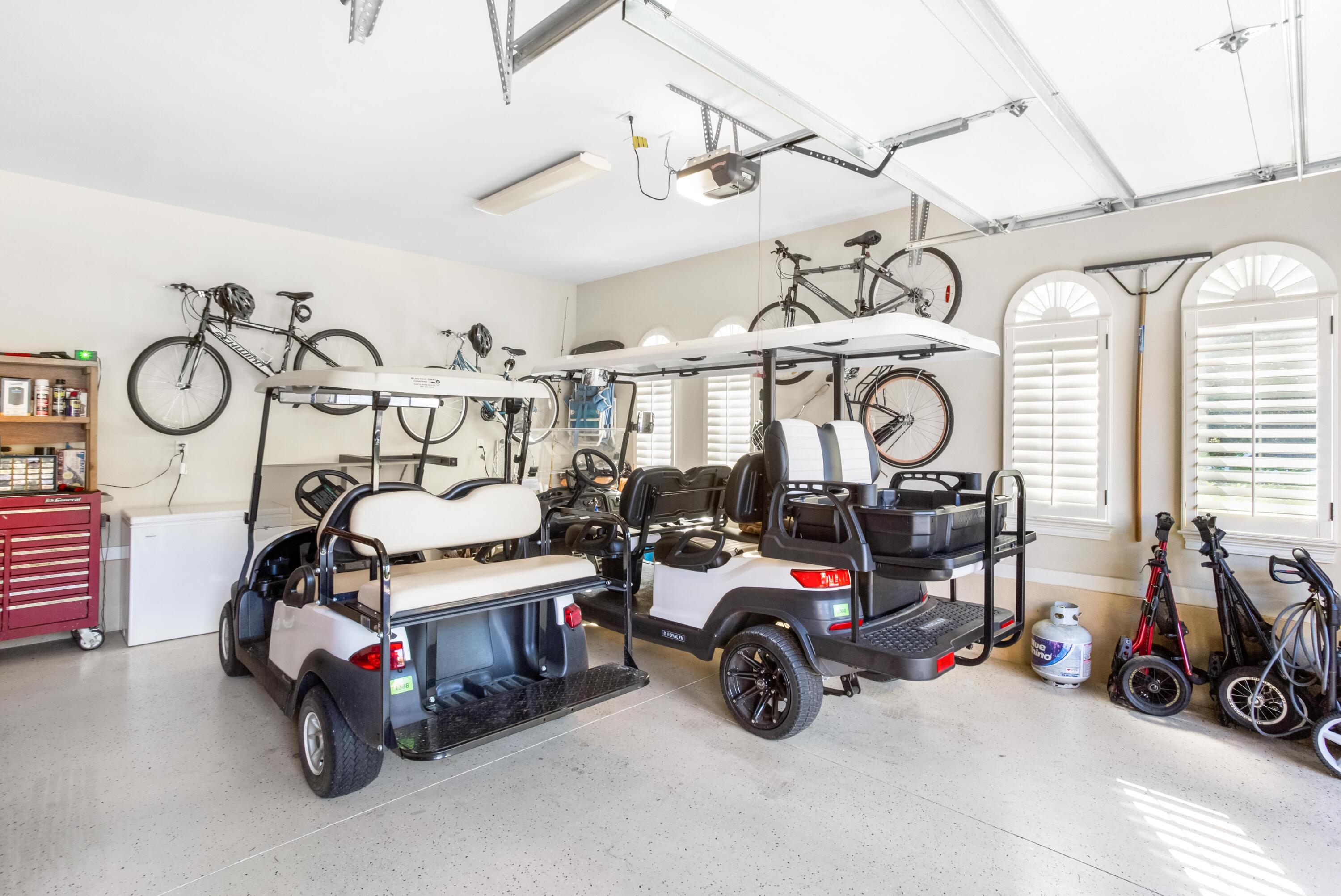 2946 Pine Valley Road Miramar Beach, FL 32550 - Photo 46 of 52 a car and bike parked in a room