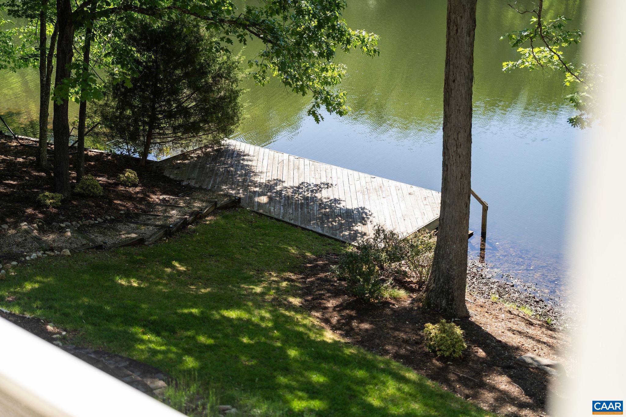 21 Amethyst Road Palmyra, VA 22963 - Photo 23 of 66 a view of a lake from a balcony