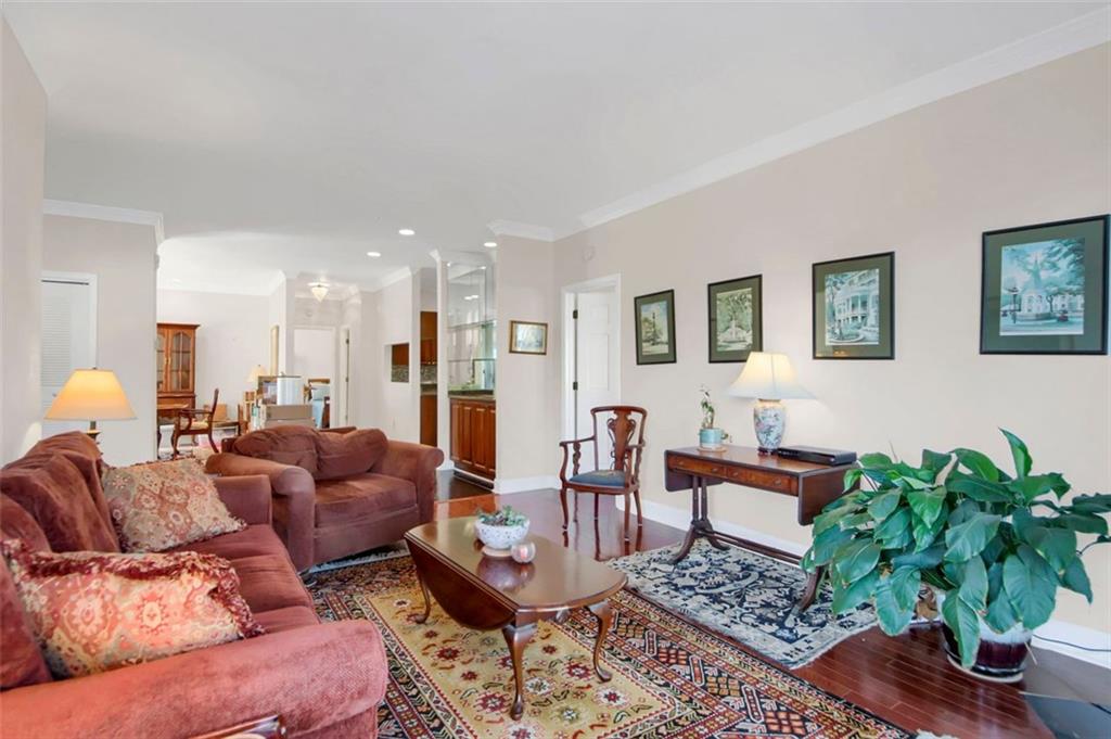 5364 Brooke Ridge Drive Dunwoody, GA 30338 - Photo 11 of 34 a living room with furniture potted plant and a table