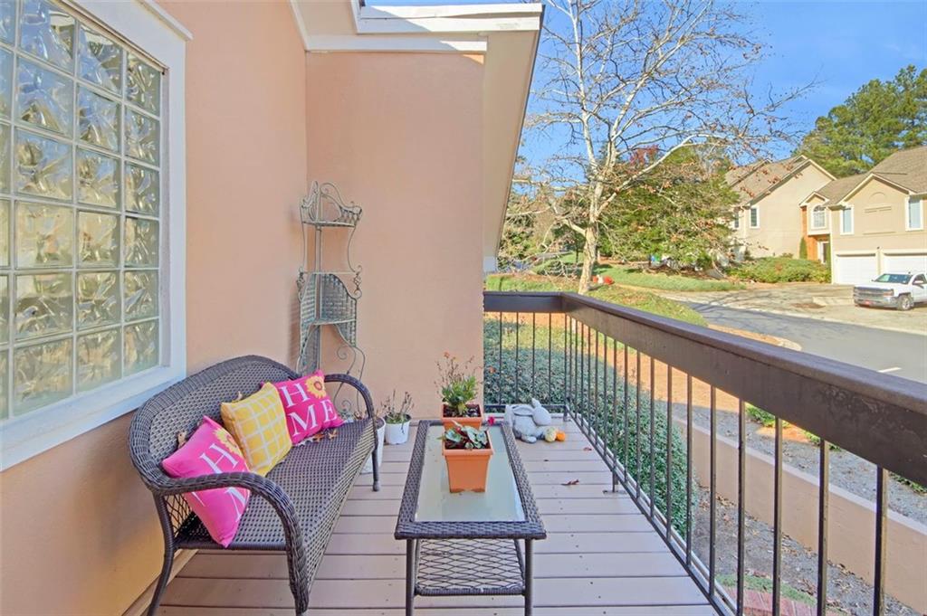5364 Brooke Ridge Drive Dunwoody, GA 30338 - Photo 24 of 34 a view of balcony with furniture