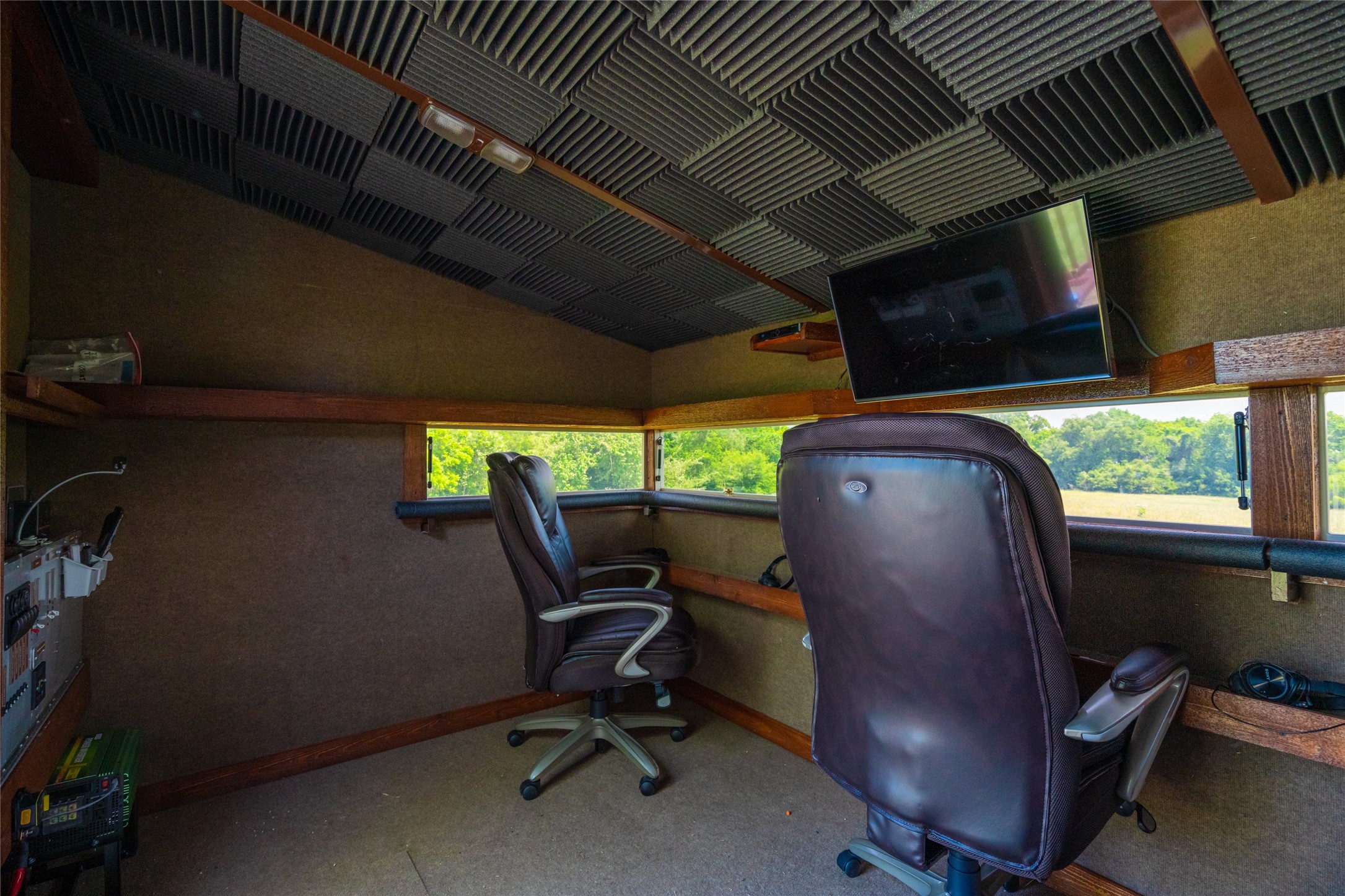 21729 Farm To Market 1887 Hempstead, TX 77445 - Photo 41 of 49 One of the BLINDS - luxuriously appointed for the hunter with comfortable seating and tastefully appointed walls, flooring and windows!