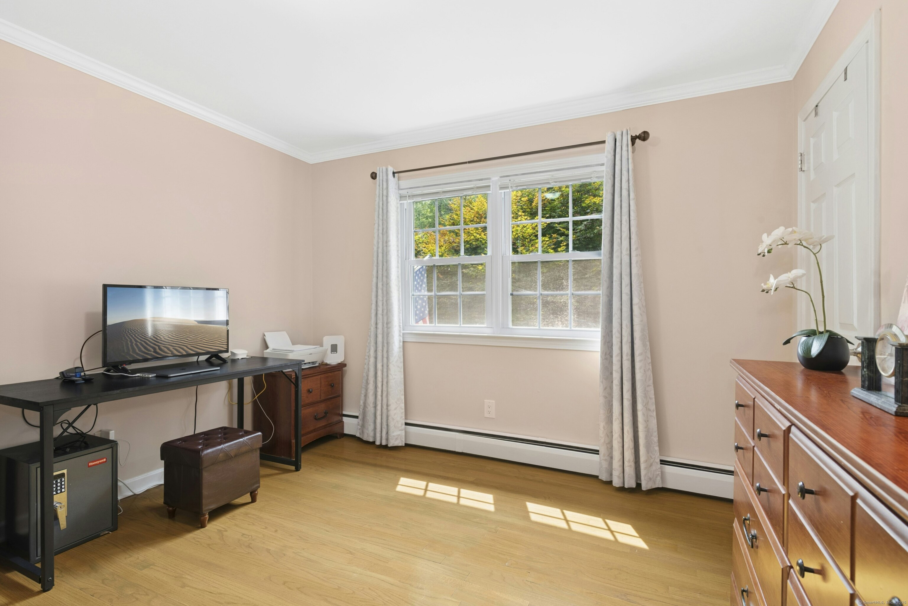 40 Winthrop Place Monroe, CT 06468 - Photo 22 of 38 a view of a workspace with furniture and a window