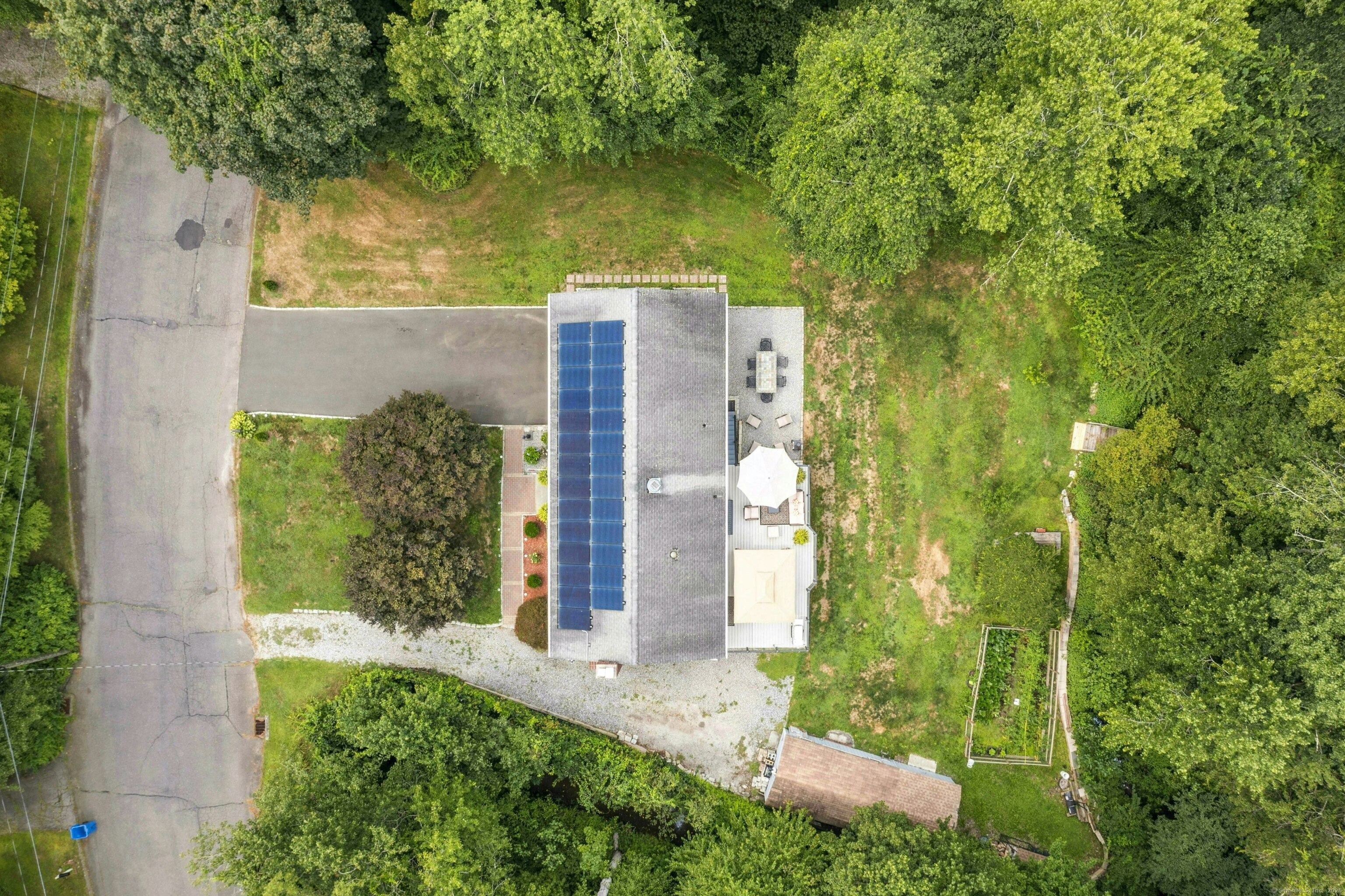 40 Winthrop Place Monroe, CT 06468 - Photo 36 of 38 an aerial view of a house with a yard