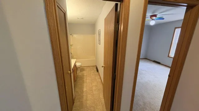 a view of a bathroom