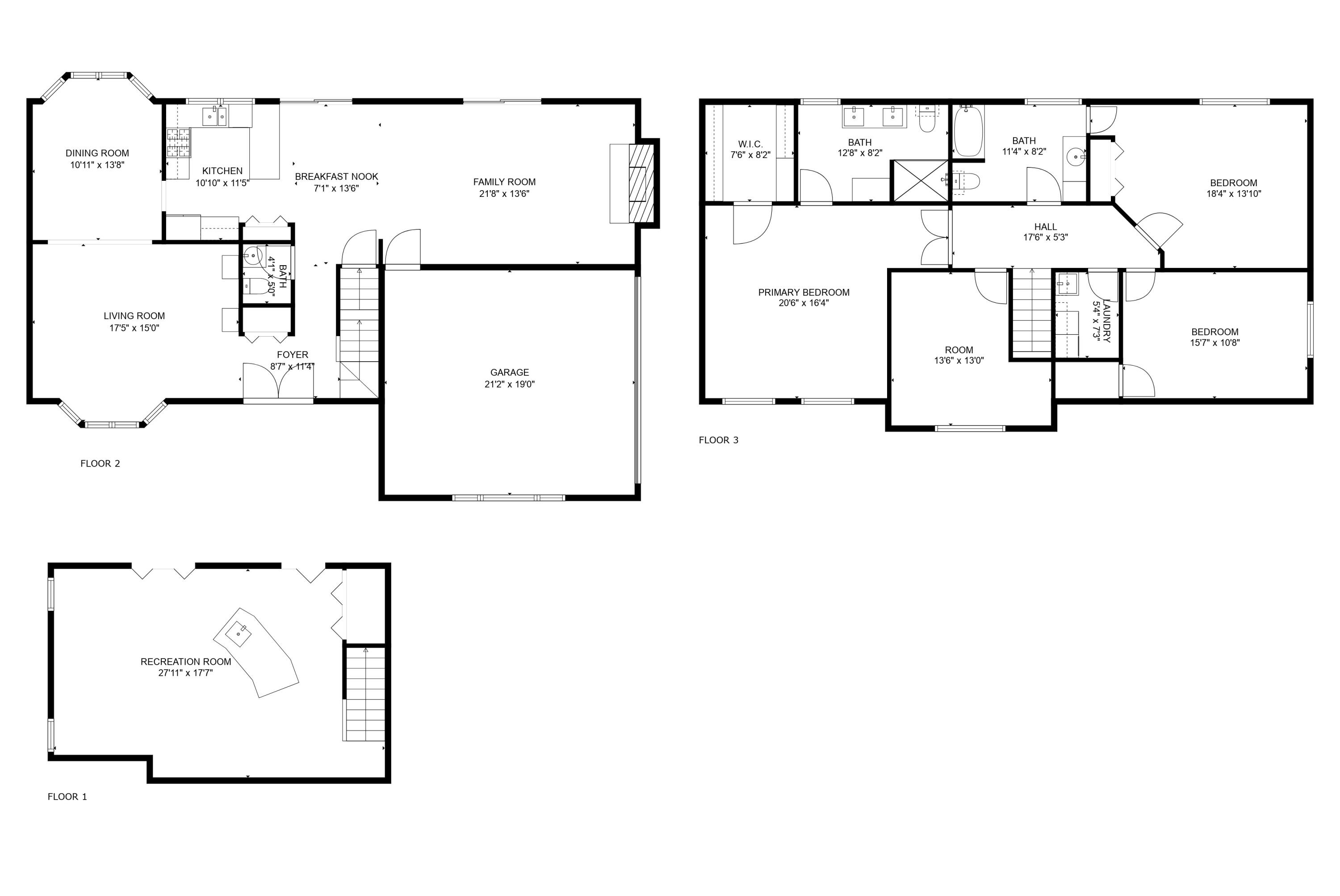 744 Lockmoore Court Rochester Hills, MI 48307 - Photo 49 of 52 all_floors_744_lockmoore_court_rochester