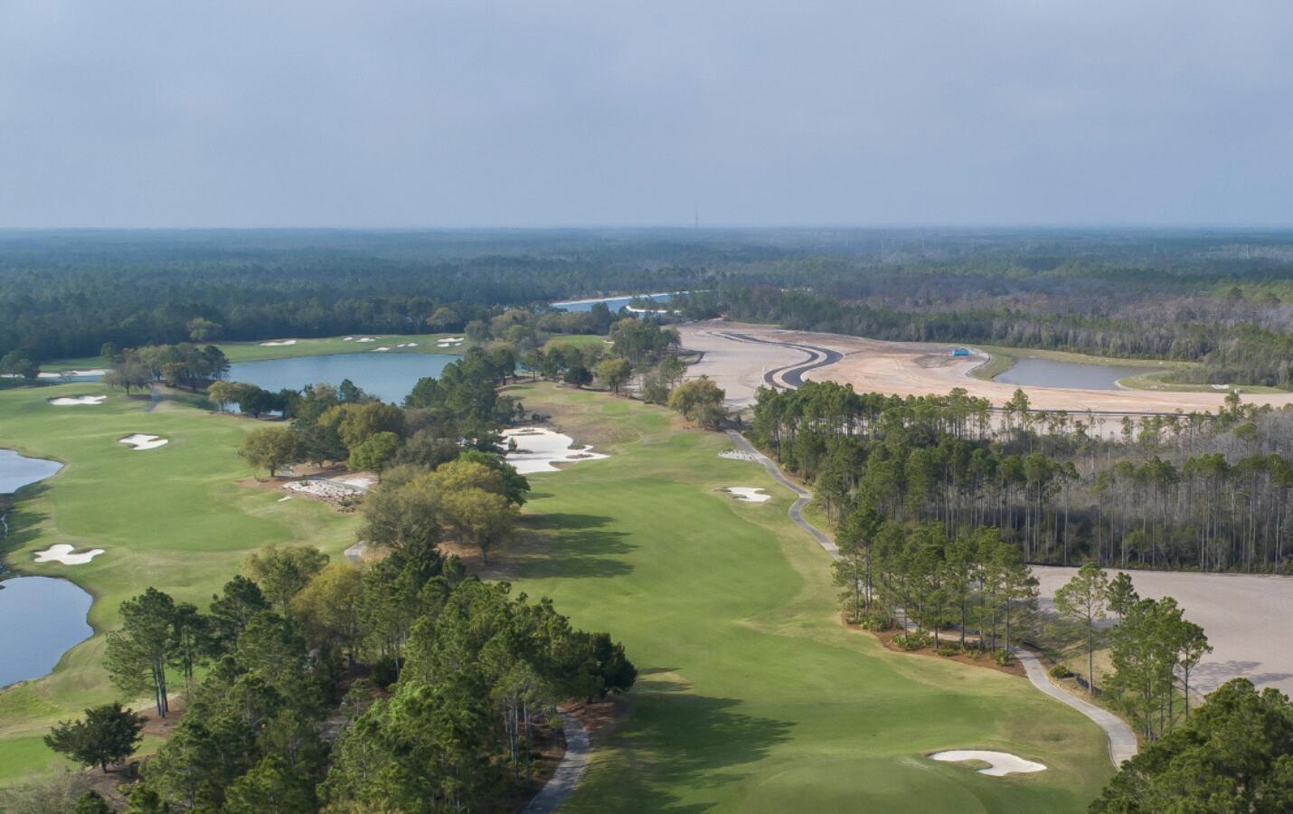 Lot 115 Windsong Dr Inlet Beach Inlet Beach, FL 32461 - Photo 1 of 1 a view of a lake from a yard