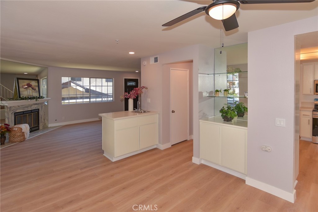 1712 Pepper Street, Unit A Alhambra, CA 91801 - Photo 6 of 39 a view of a kitchen cabinets and wooden floor